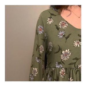 DAISY OLIVE BABYDOLL DRESS • L